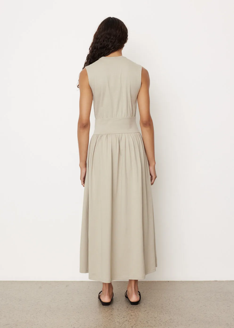 Sleeveless Cotton Dress
