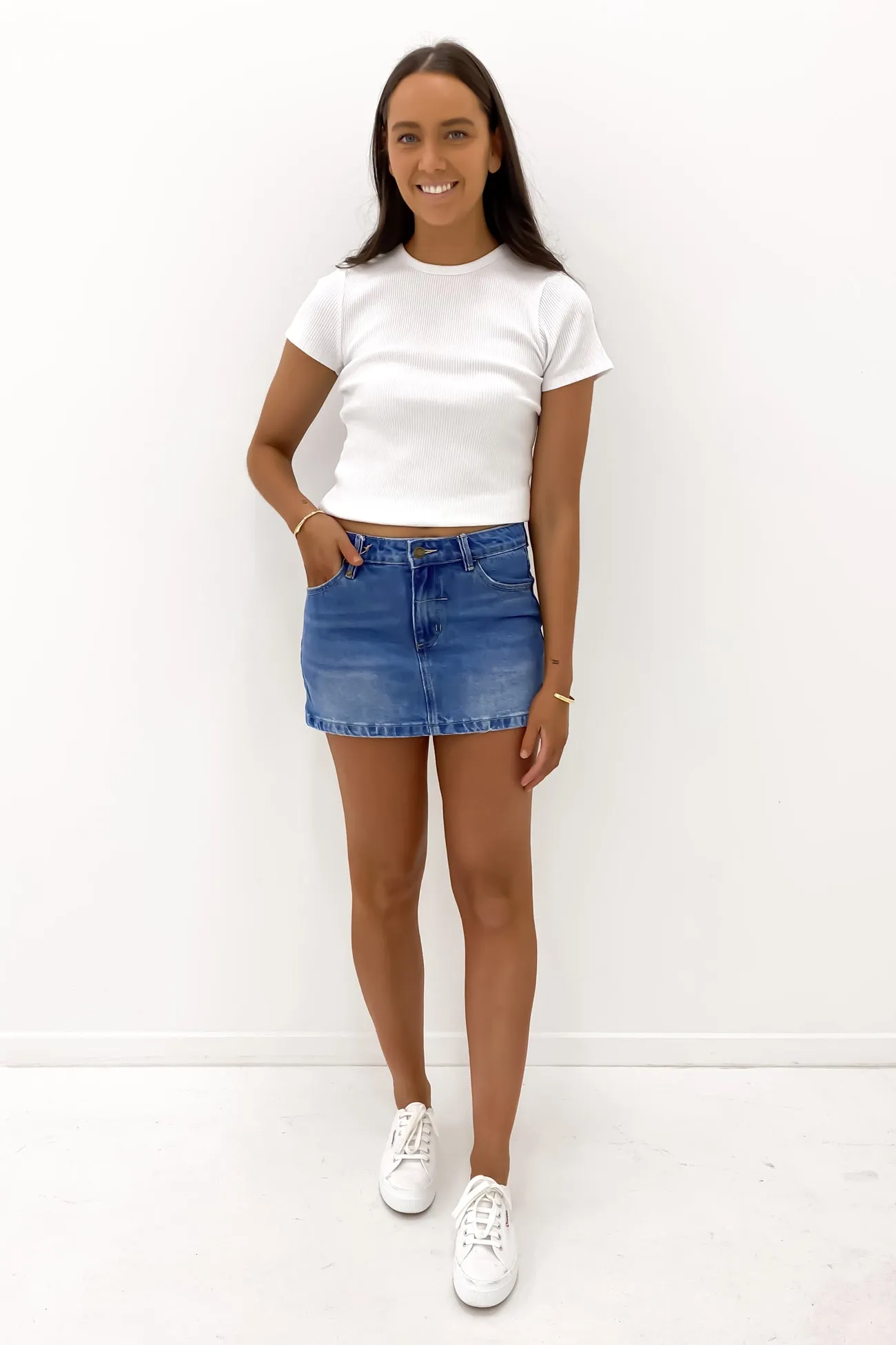 Sophie Skirt Long Ago Blue