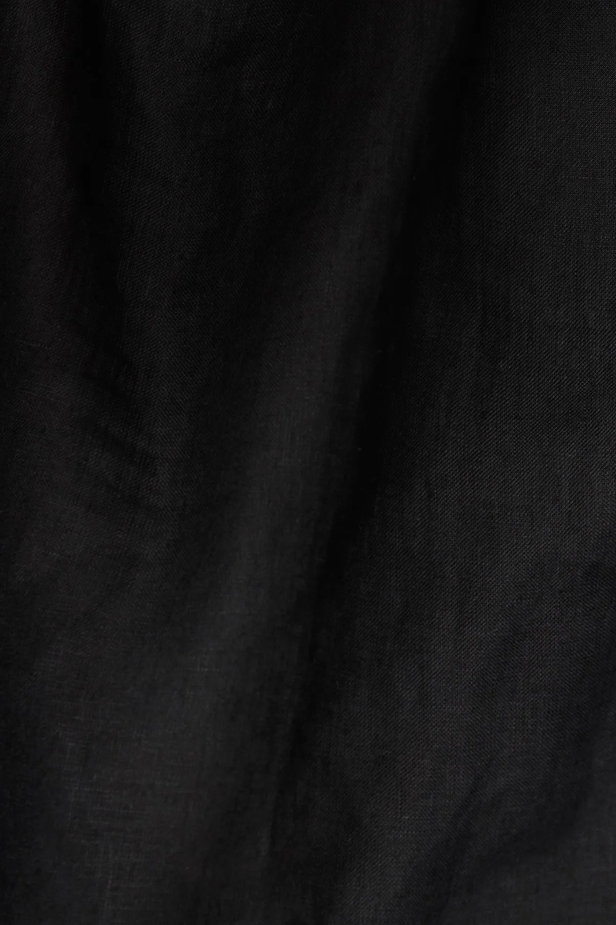 Tallows Linen Short - Black EcoLinen
