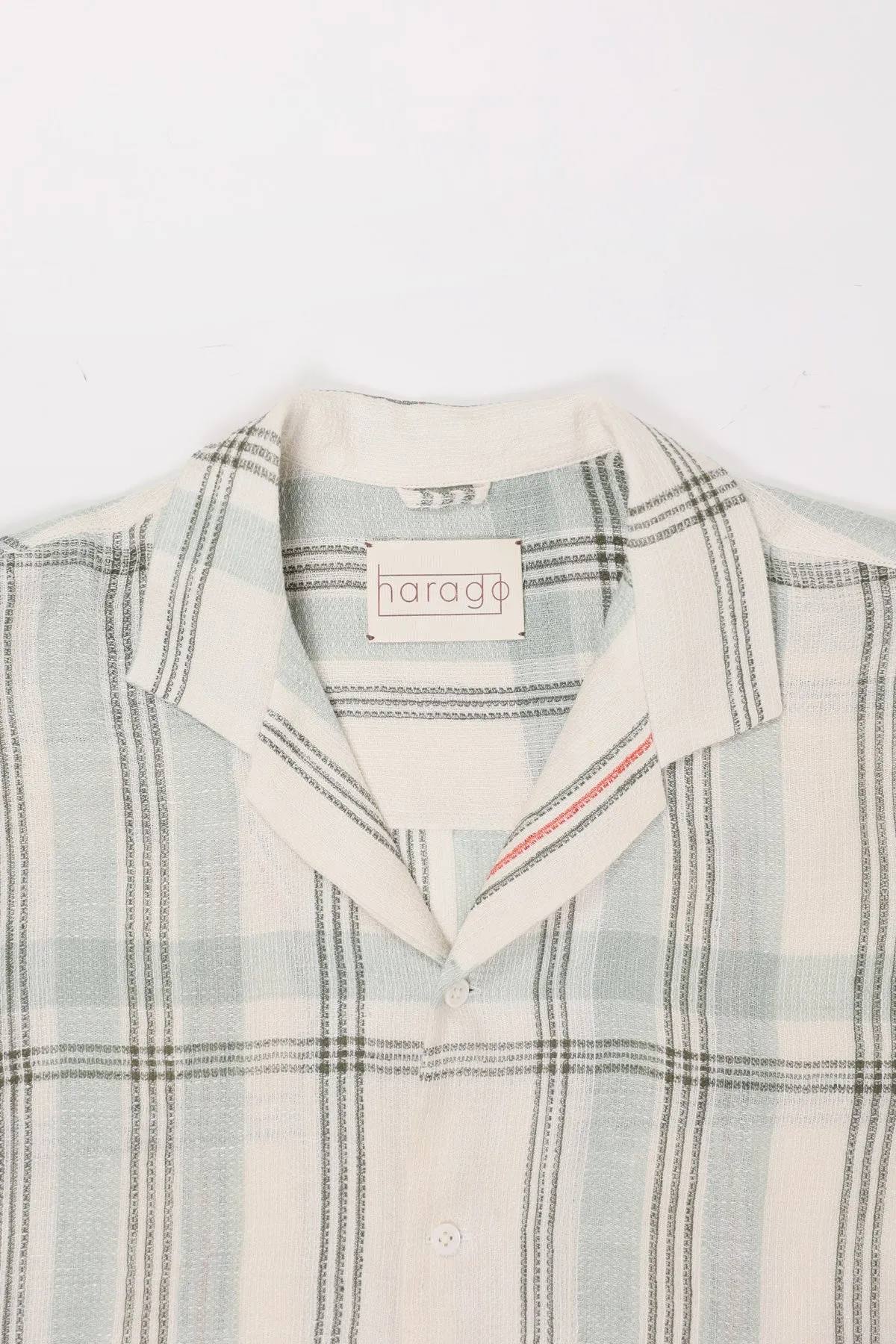 Textured Linen Shirt - Off White