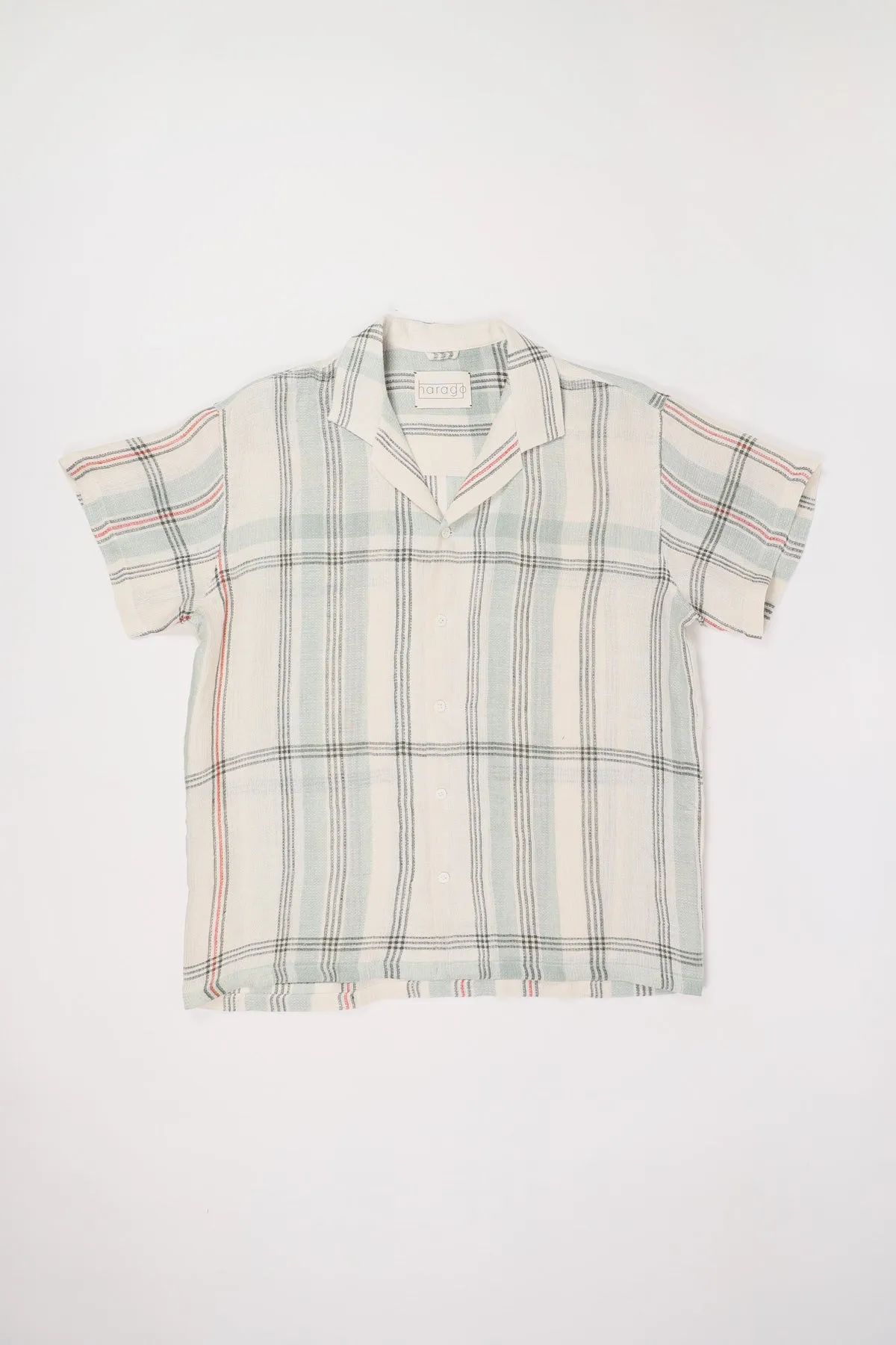 Textured Linen Shirt - Off White