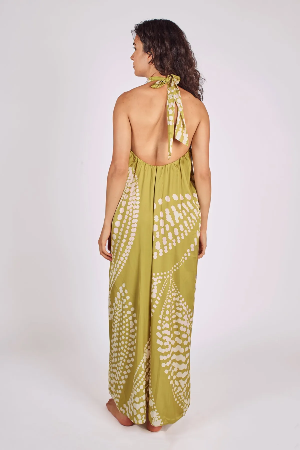 Traffic People  in Olive -The Odes Revisited Twiggy Jumpsuit TOR12884